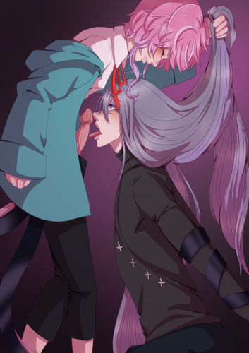 Prebirthday-lewding-of-Jakurai-sensei-with-Ramuda